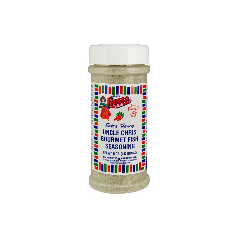 Bolner’S Fiesta Uncle Chris Gourmet Fish Seasoning 5Oz