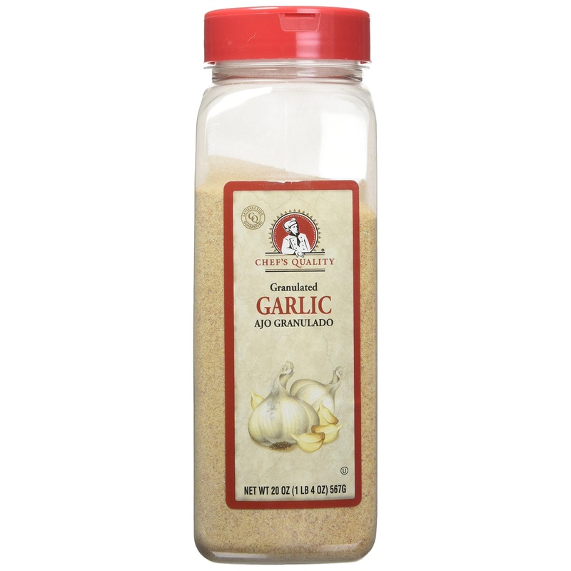 Chef’S Quality Granulated Garlic, 20 Ounce