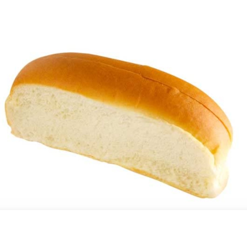European Bakers New England Hot Dog Bun, 6 Inch — 96 Per Case.