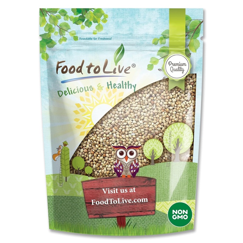 Food To Live – Whole Coriander Seeds, 5 Pounds Non-Gmo Verified, Dried Cilantro Seeds, Vegan, Kosher, Bulk. Rich In Antioxidants