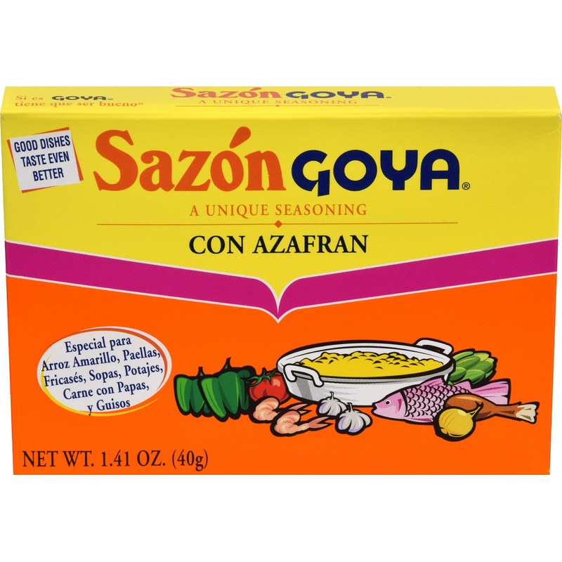 Goya Saz  N, Seasoning With Azafran, 1.41 Oz