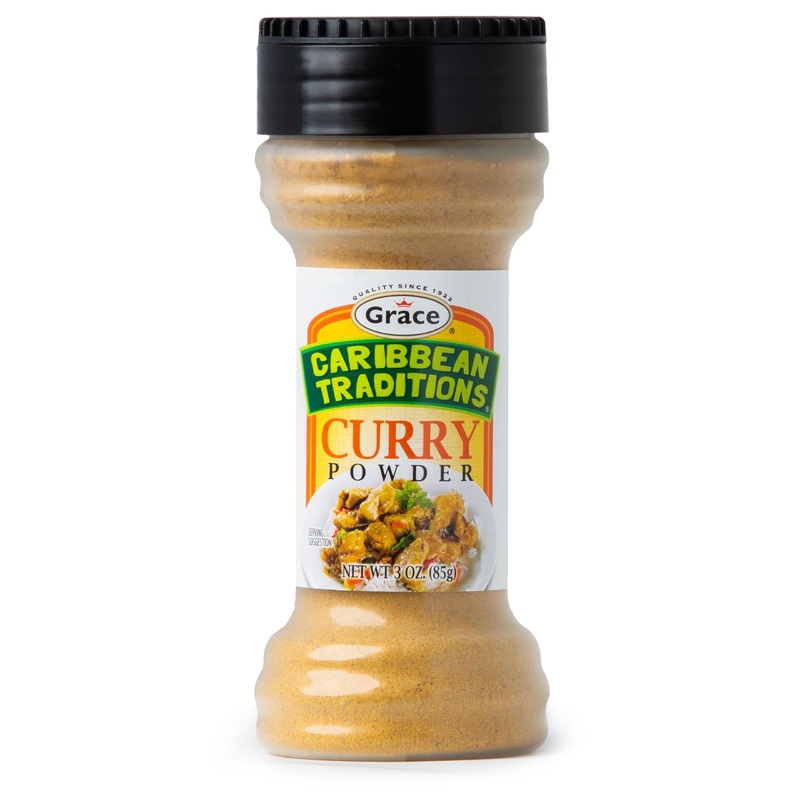 Grace Caribbean Traditions Curry Powder – 1 Pack Of Jamaican Curry Powder Seasoning For A Perfect Blend Of Curry Spice Heat And