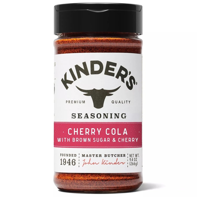 KINDER’S Cherry Cola Seasoning, 9.4 Ounce – Unique Flavor Enhancer for BBQ, Grilling, and Cooking
