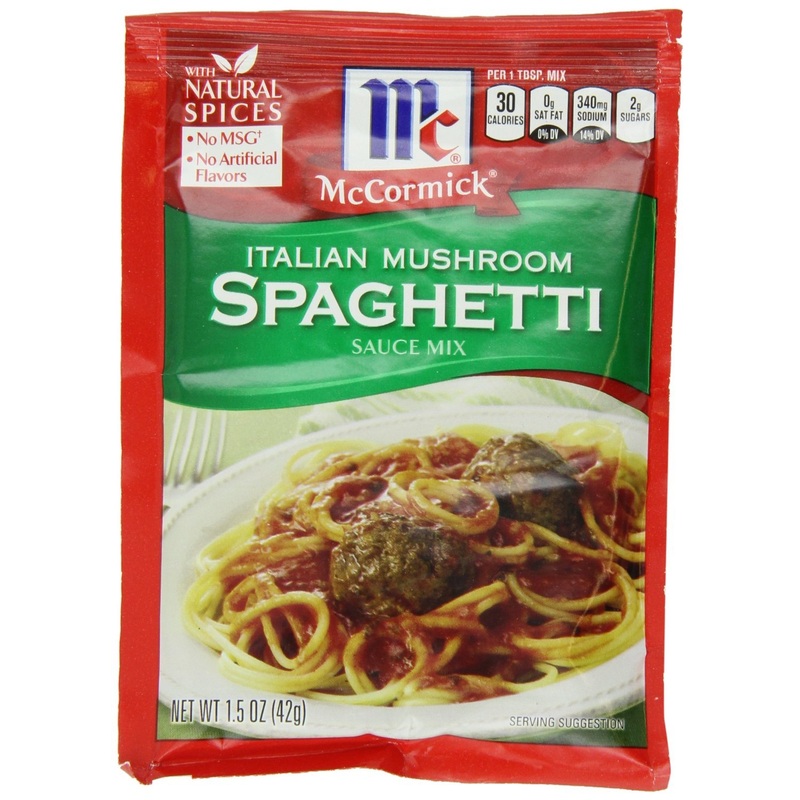 Mccormick Spaghetti, Italian, 1.5-Ounce Units (Pack Of 24)