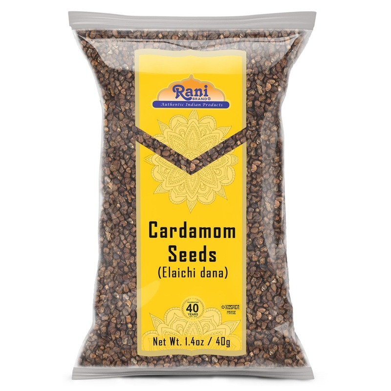 Rani Cardamom (Elachi) Decorticated Seeds Indian Spice 1.4Oz (40G) ~ All Natural | Vegan | Gluten Friendly | Non-Gmo | Kosher |