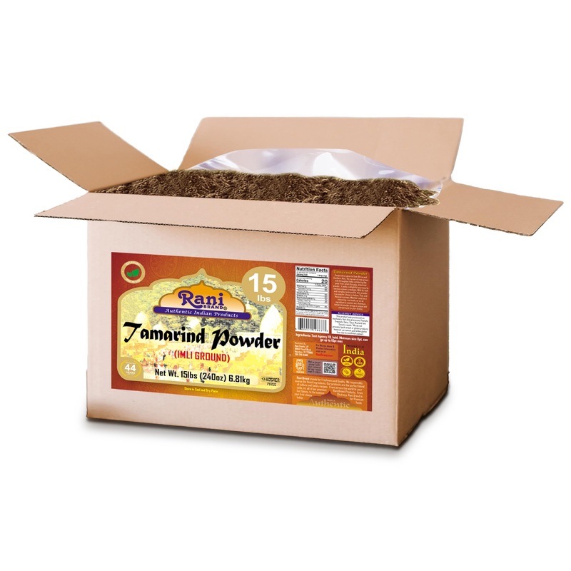 Rani Tamarind Powder (Imli) 240Oz (15Lbs) 6.80Kg Bulk Box ~ All Natural| No Added Sugar/Salt | Vegan | Gluten Friendly | Kosher