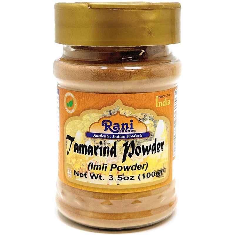 Rani Tamarind Powder (Imli) 3.5Oz (100G) Pet Jar ~ All Natural| No Added Sugar/Salt | Vegan | Gluten Friendly | Kosher | Non-Gmo