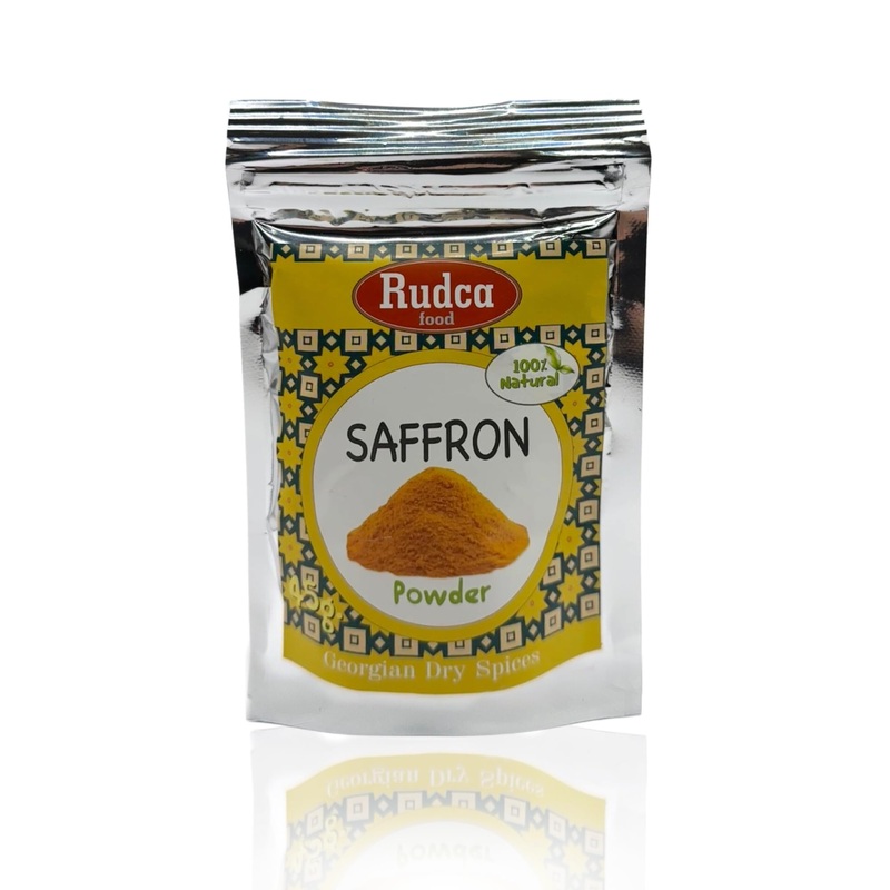 Rudca Food Saffron Natural Dry Spice Ground From Georgia 45 Grams (1.59 0Z)