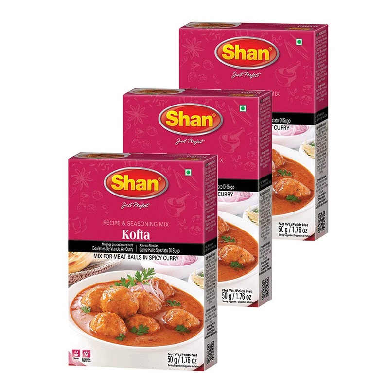 Shan Kofta Seasoning Mix (50G) – Authentic Spice Blend For Lamb And Chicken Meatballs, Meatballs Curry | Perfect For Meatball Cu