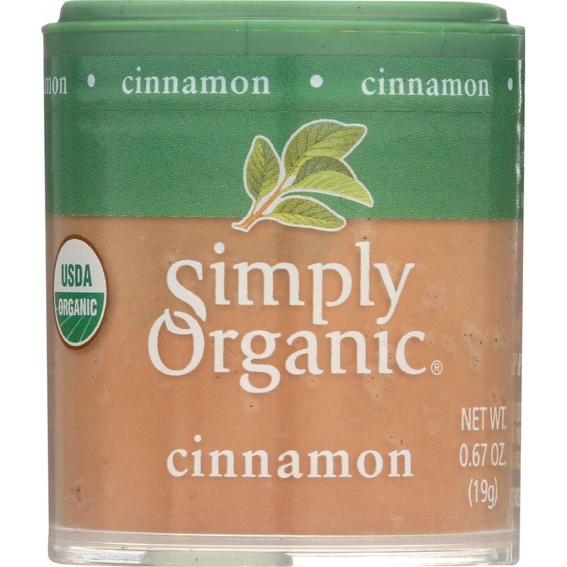 Simply Organic Ground Cinnamon, Certified Organic | 0.67 Oz | Pack Of 4 | Cinnamomum Burmannii (Nees & T. Nees) Blume