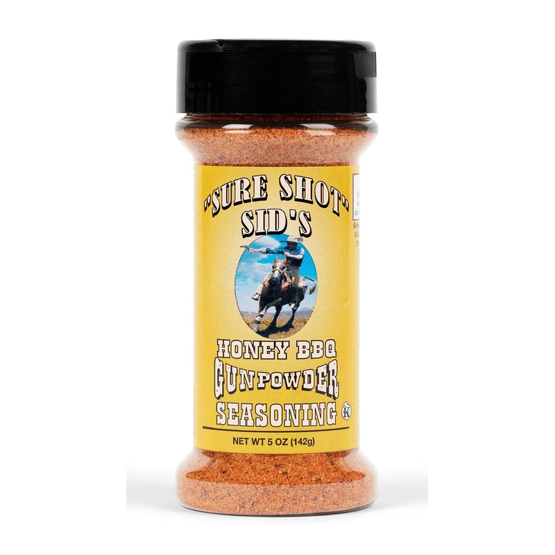 Sure Shot Sid’S Honey Bbq Gunpowder Seasoning 5Oz