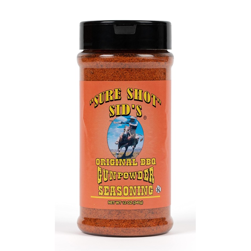 Sure Shot Sid’S Original Bbq Gunpowder Seasoning 12Oz