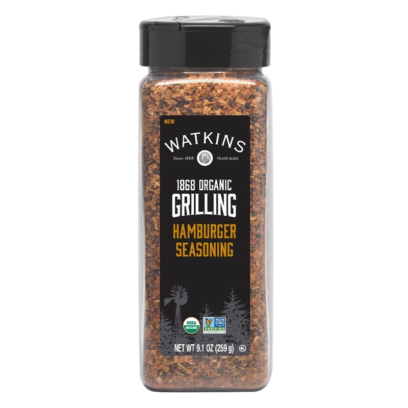 Watkin’S Organic Premium Grilling Hamburger Seasoning, 9.1 Oz