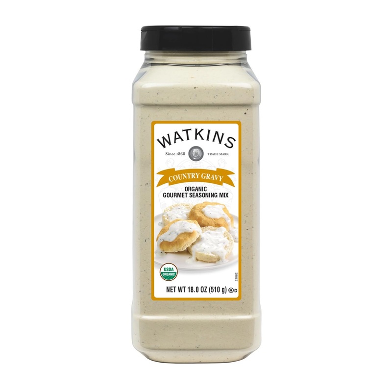 Watkins Organic Country Gravy Seasoning Mix, 18Oz (Pack Of 1)