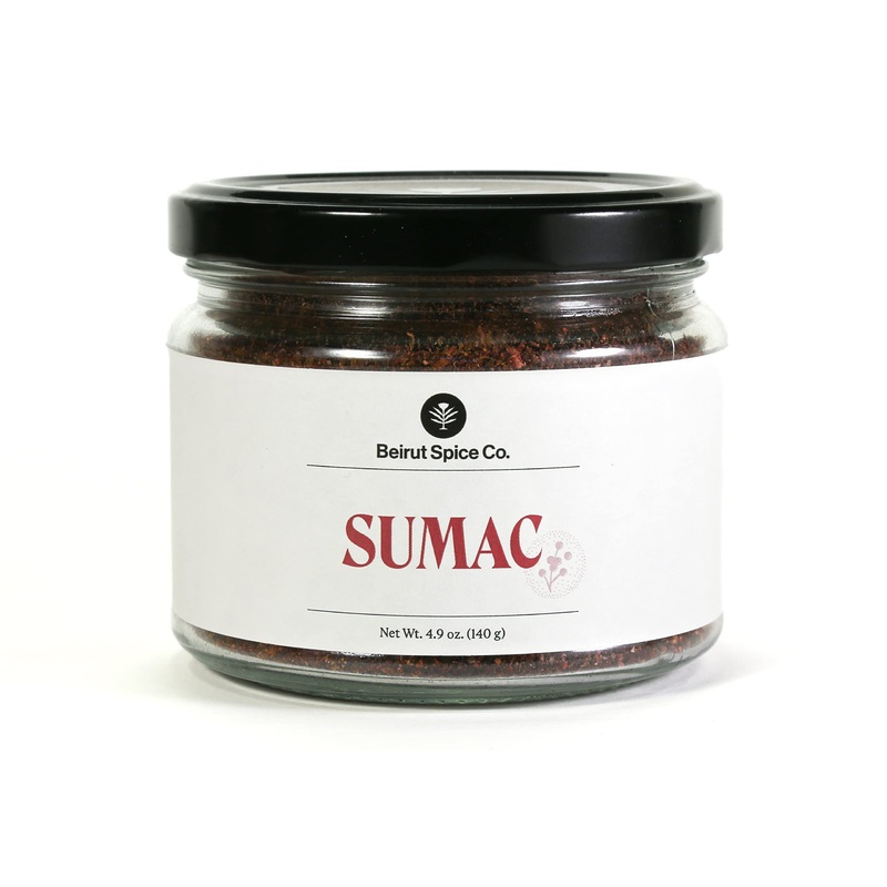 Beirut Spice Co. Pure Sumac – No Salt, No Additives, Single Origin Lebanese Sumac Powder 4.2 Oz