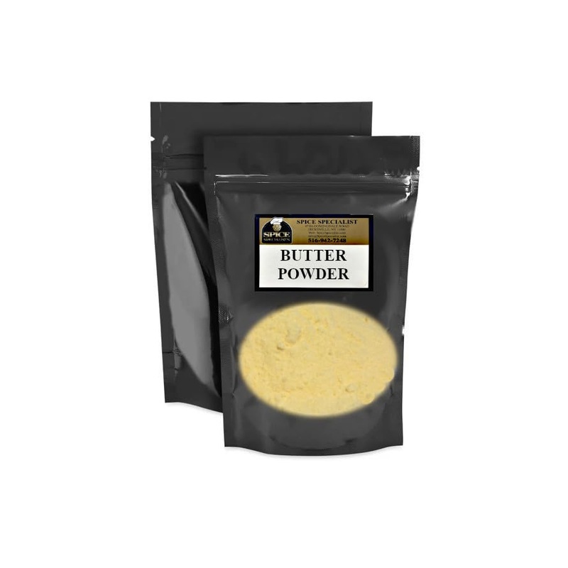 Butter Powder By Spice Specialist – 10 Oz. Bag – Kosher (Small & Bulk Options Available)
