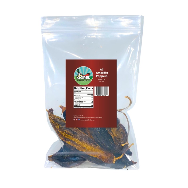 Dried Aji Amarillo Pepper (Chile Amarillo) Wt: 2 Oz, 4 Oz, 8 Oz, 1 Lb, 2 Lb, 5 Lb And 10 Lb! (2 Oz)