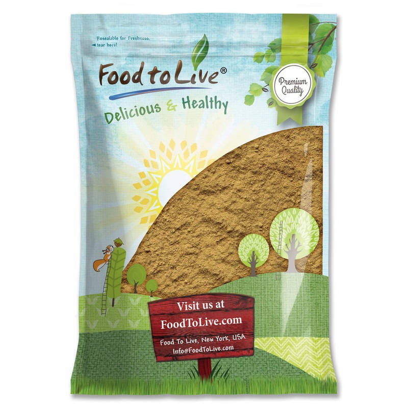 Food To Live Ginger Powder, 6 Pounds – Finely Ground Dried Ginger Root, Pure, Kosher, Vegan, Sirtfood. Bulk Ginger Spice With Sp