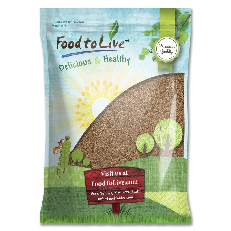 Food To Live Whole Celery Seeds, 5 Pounds – Dried Spice, Vegan, Kosher, Bulk. Intense Flavor. Rich In Iron, Zinc, Fiber. Perfect