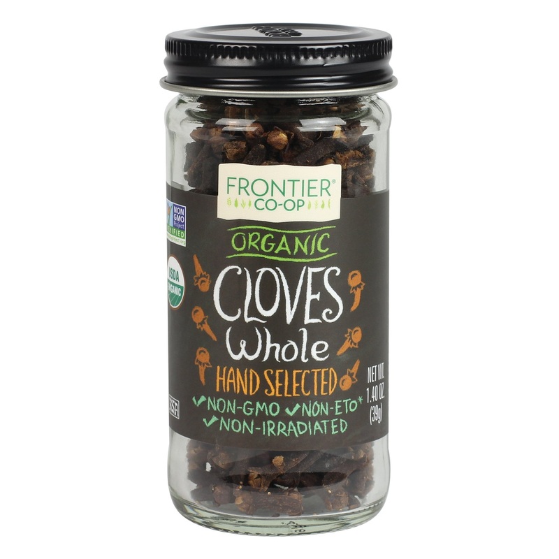 Frontier Whole Organic Cloves, 1.4 Ounce