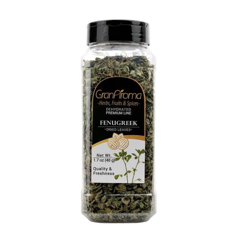 Granaroma Fenugreek Leaves, Aromatic & Nutty Flavor, Curries & Stews, Indian Cuisine (1.7 Ounce)