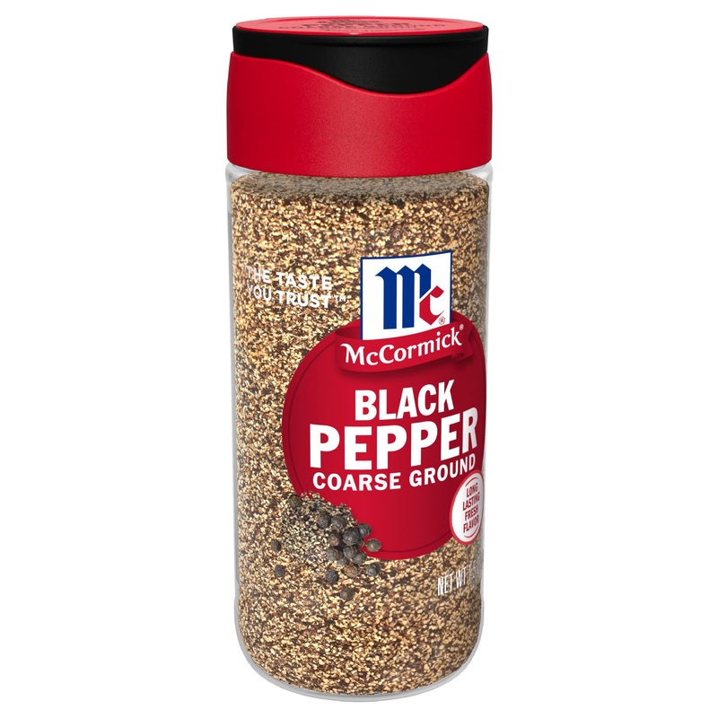 Mccormick Coarse Ground Black Pepper, 1.5 Oz (Pack Of 6)