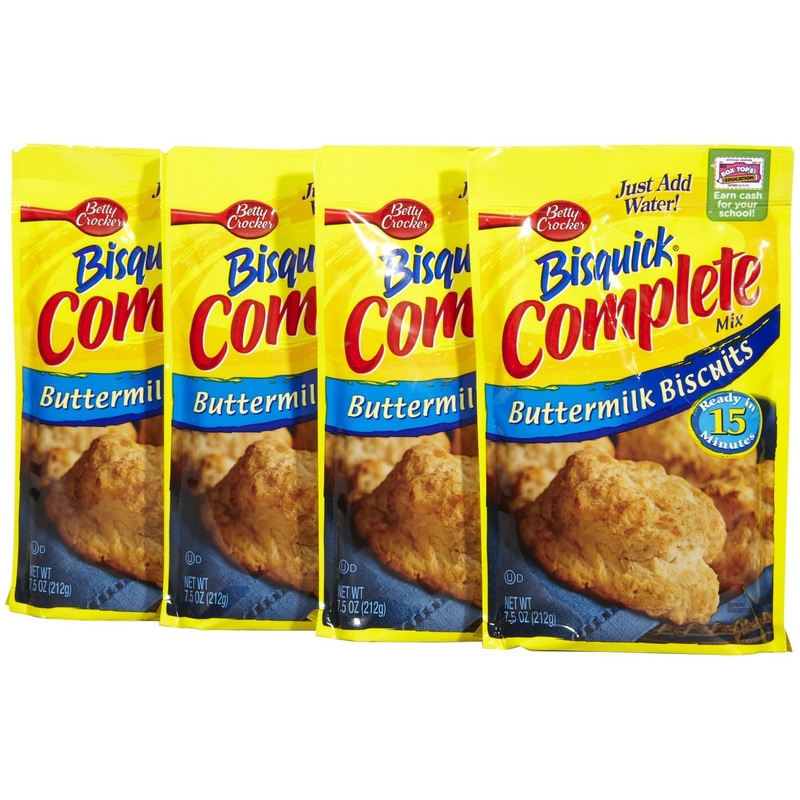Bisquick Complete Mix – Buttermilk – 7.5 Ounce (Pack Of 4)