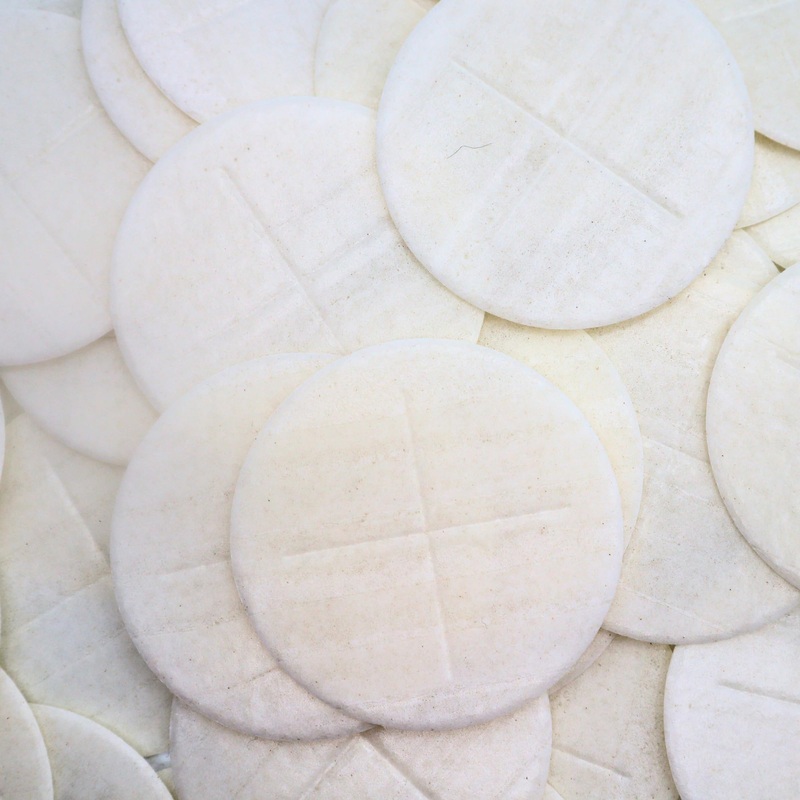 Candy Creations On Cloud 9 White Altar Bread 2 3/4””, 50 Count, For Communion And Mass