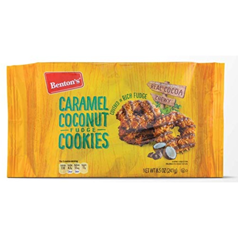 Caramel Coconut Fudge Cookies (1)