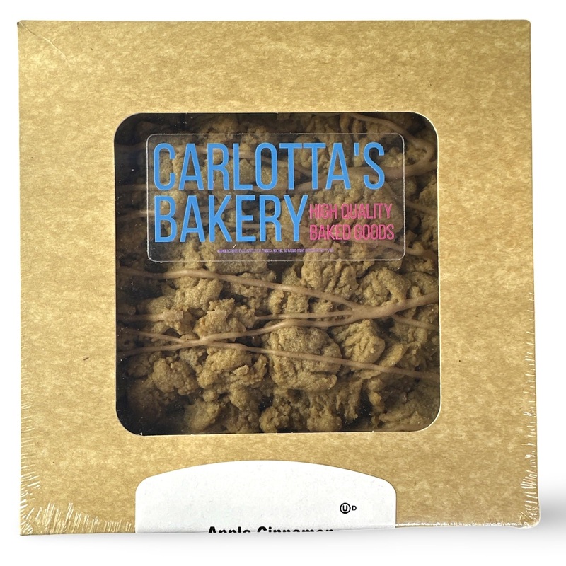 Carlotta’S Bakery Authentic New York Crumb Coffee Cakes (22 Oz, Apple Cinnamon)