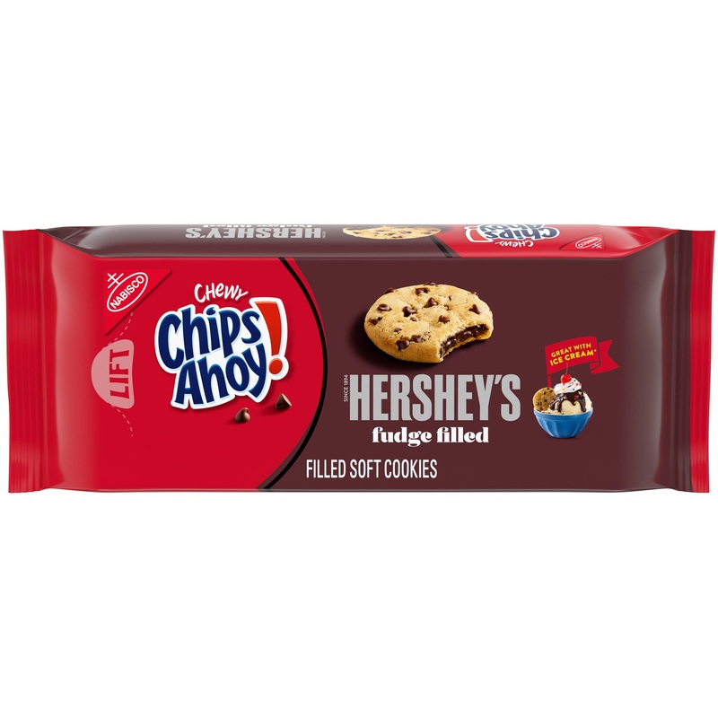 Chips Ahoy! Chewy Hershey’S Fudge Filled Soft Cookies, 9.6 Oz