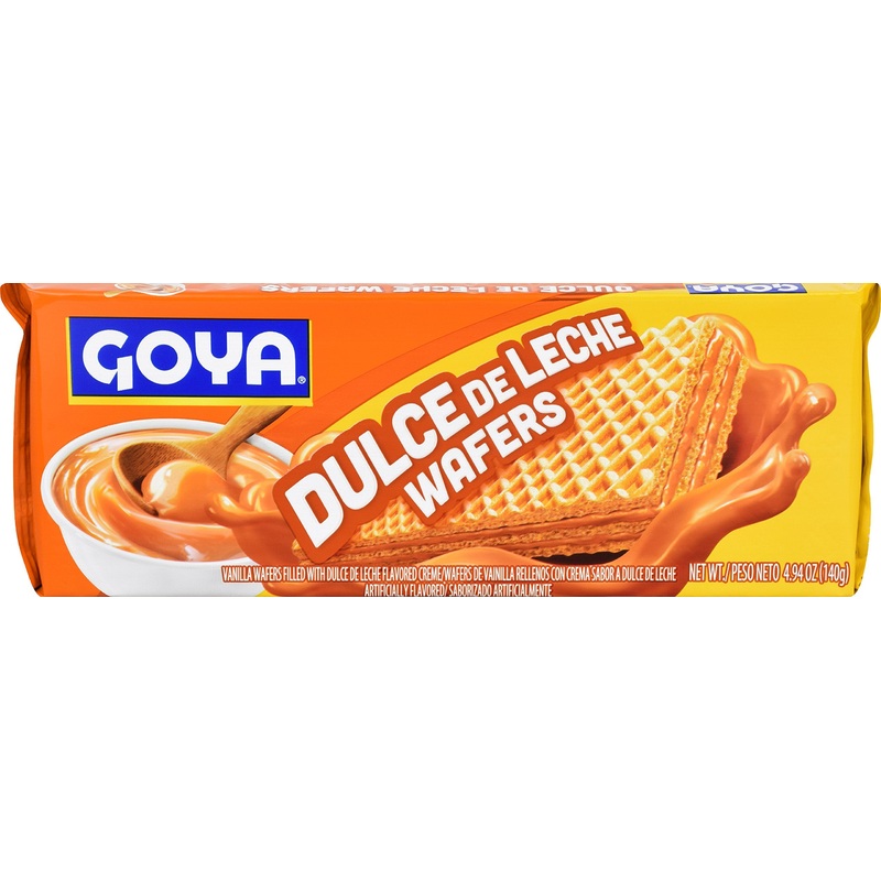 Goya Dulce De Leche Wafer Cookies, 4.94 Ounce