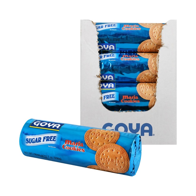 Goya Foods Maria Cookies, Sugar Free, 7 Ounce (Pack Of 16)