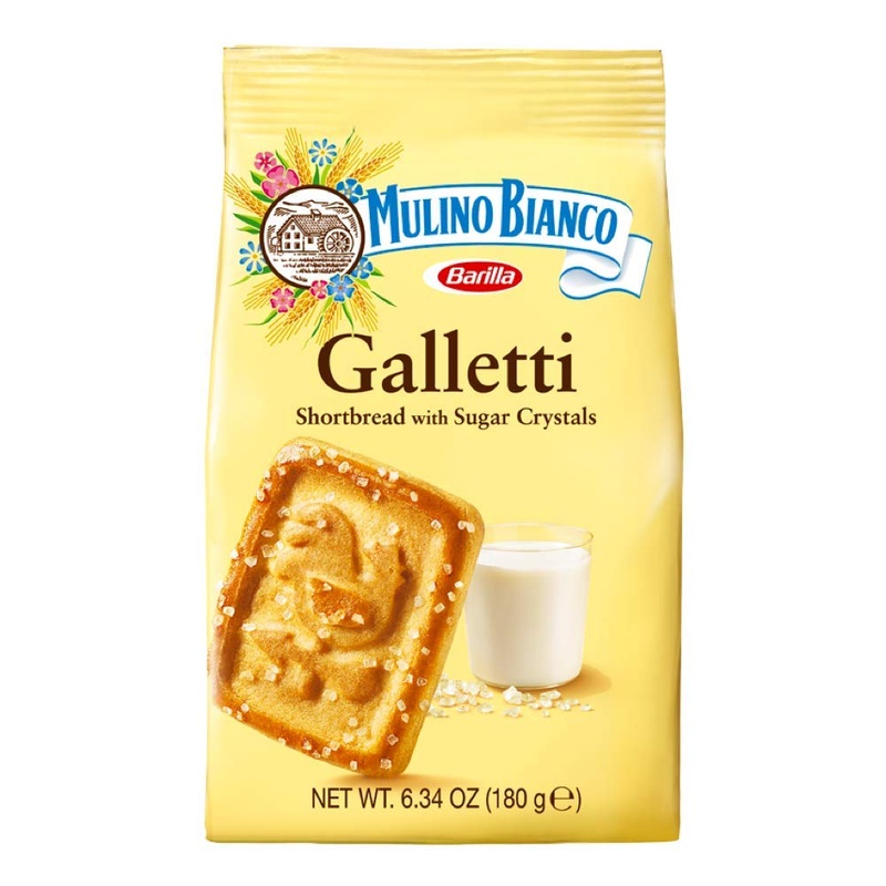 Mulino Bianco Galletti Cookies Pack Of 10 (6.34 Ounce) Bag