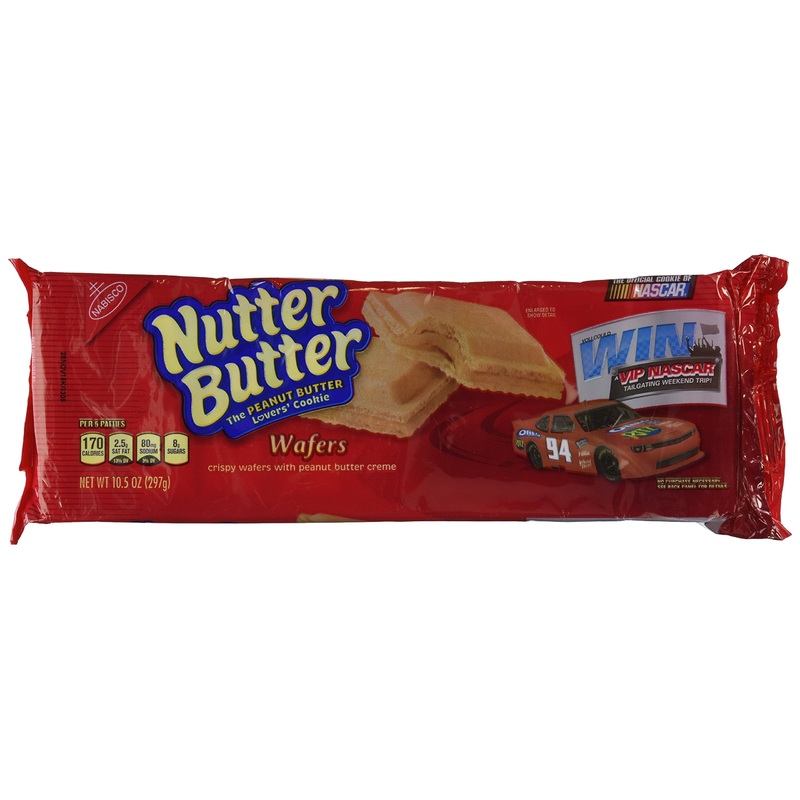 Nutter Butter Cookie Patties Peanut Butter Creme Wafers 10.5 Oz