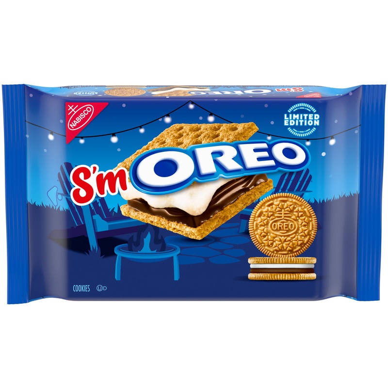 Oreo S’Moreo Sandwich Cookies, Limited Edition, 12.2 Oz