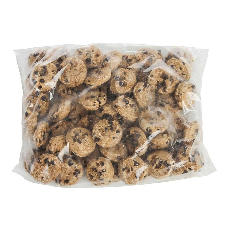 Otis Spunkmeyer Gourmet Chocolate Chip Bagged Cookie Dough, 5 Pound — 4 Per Case.