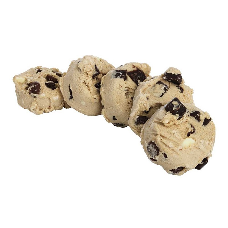 Otis Spunkmeyer Sweet Discovery Triple Chocolate Cookies Dough, 1.33 Ounce — 240 Per Case.