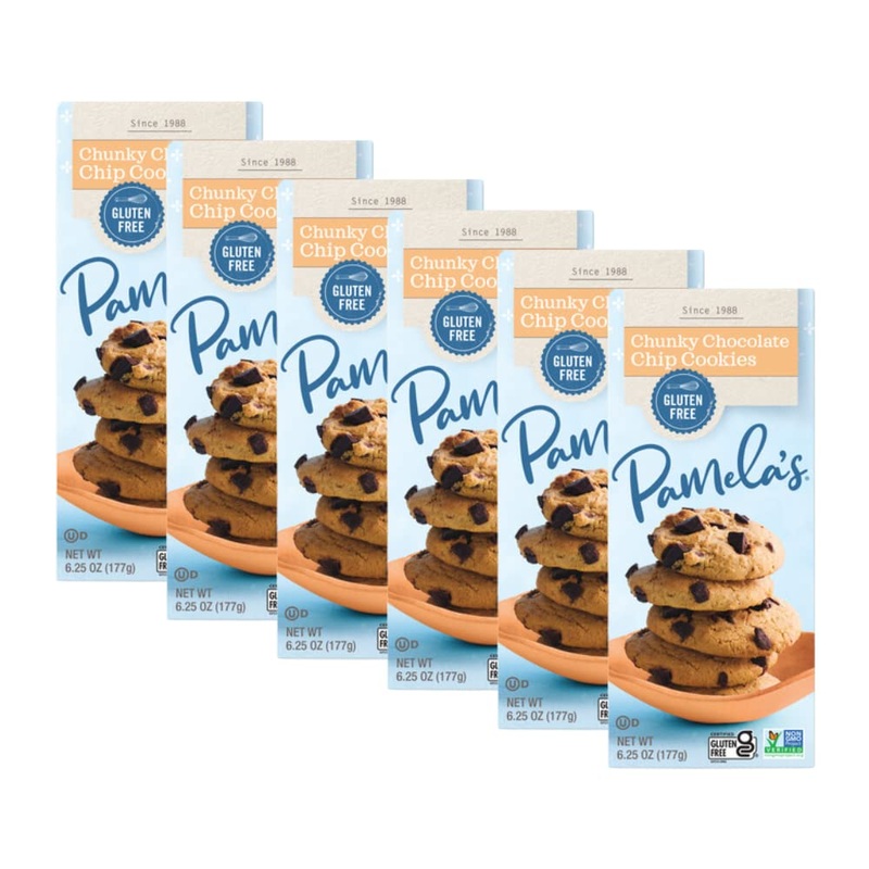 Pamela’S Products, Cookies Chunky Chocolate Chip, 6.25 Ounce (Pack Of 6) 6