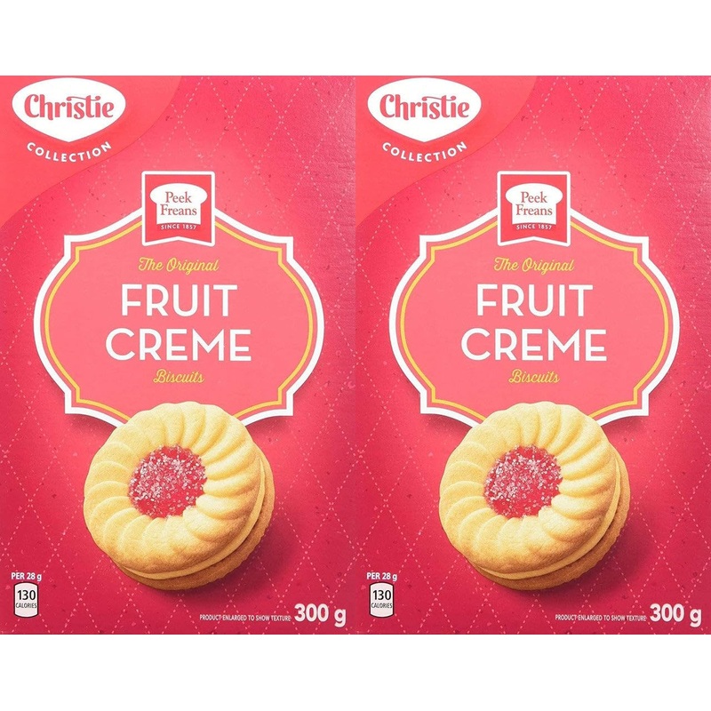 Peek Freans Fruit Crme 300G/10.6Oz {Imported From Canada} Pack Of 2