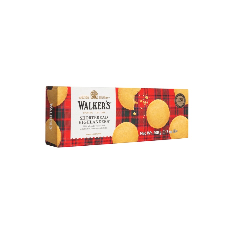 Walkers Shortbread Highlanders, 7-Ounce Boxes (Pack Of 4)