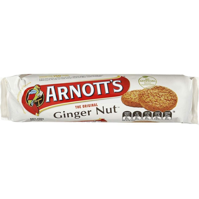 Arnott’S Ginger Nut Biscuits 250G