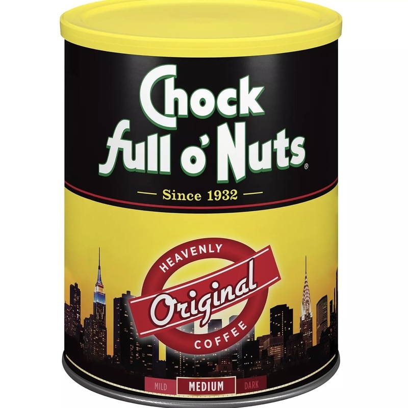 Chocks Full O’Nuts Heavenly Ground Coffee, Original Blend, 42 Oz.