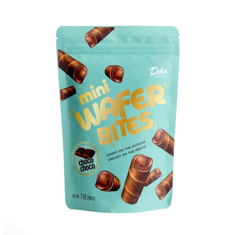 Deka Mini Wafer Bites (Pack Of 12, Chocochoco)
