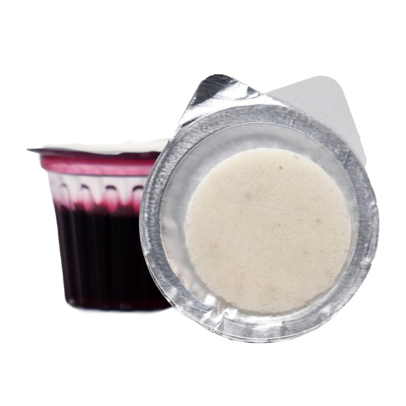 Elements Communion Cups Prefilled Concord Juice And Whole Wheat Wafer – 100 Units