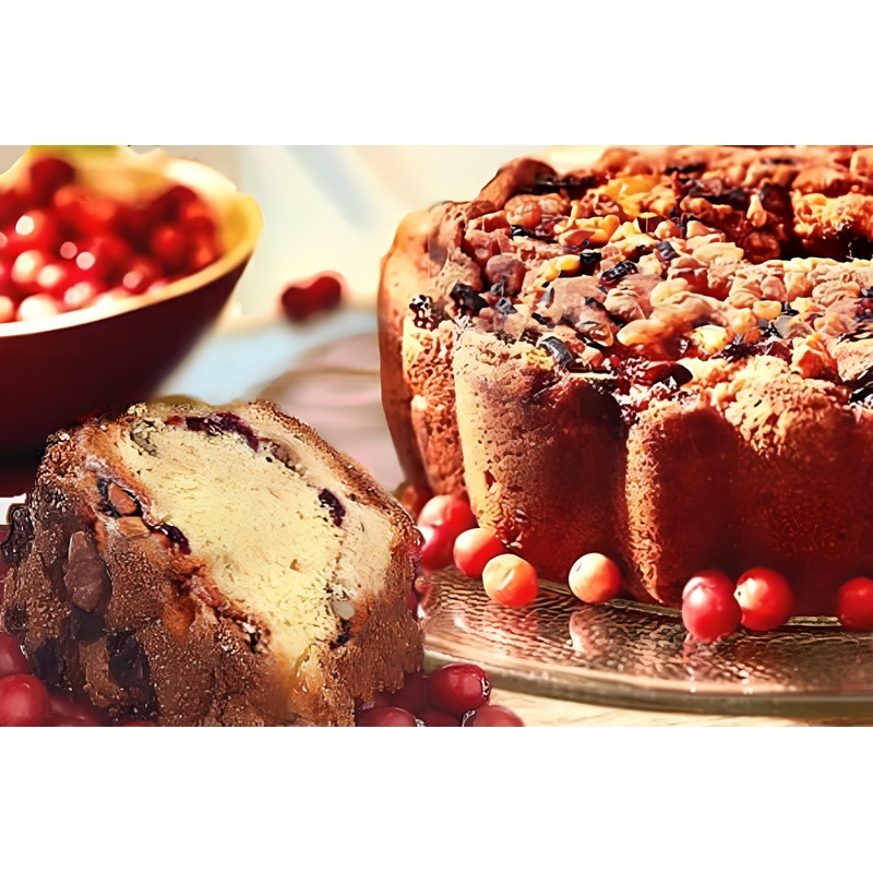 My Grandma’S Cape Cod Cranberry Coffee Cake – Moist & Fresh – Kosher Certified – Naturally Sweetened Trans Fat-Free Coffee Cakes