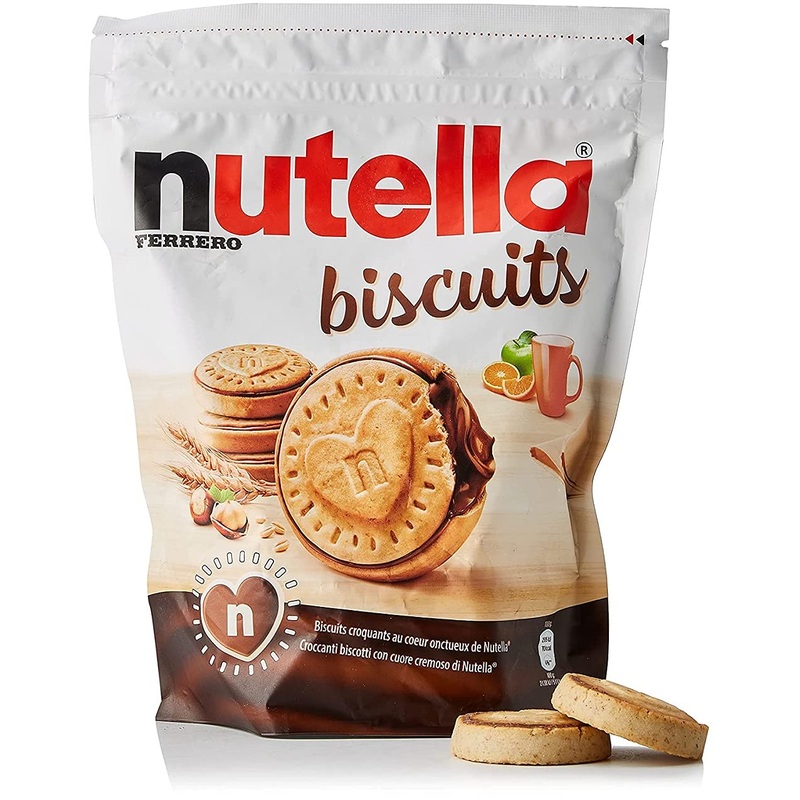 Nutella Sandwich Biscuits 304G Resealable Pouch (1 Pack)