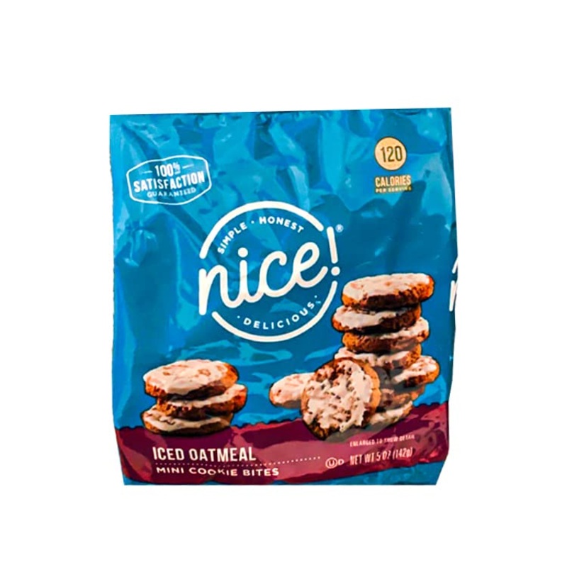 Old-Fashioned Iced Oatmeal Cookies Snack 5 Ounce (Set Of 2)
