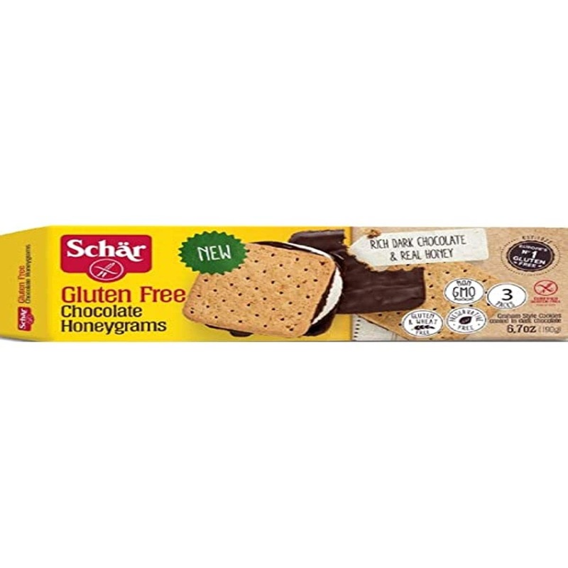 Schar Gluten Free Chocolate Honeygrams, Natural, 6.7 Ounce (Pack Of 6)