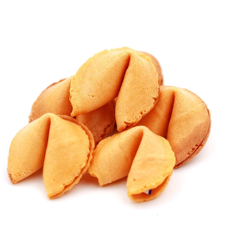 Sky | Fortune Cookies 50Pk | Premium Usa Baked, Bulk Fortune Cookies Individually Wrapped, Fortune Cookie Rounds, Fresh Cookies,